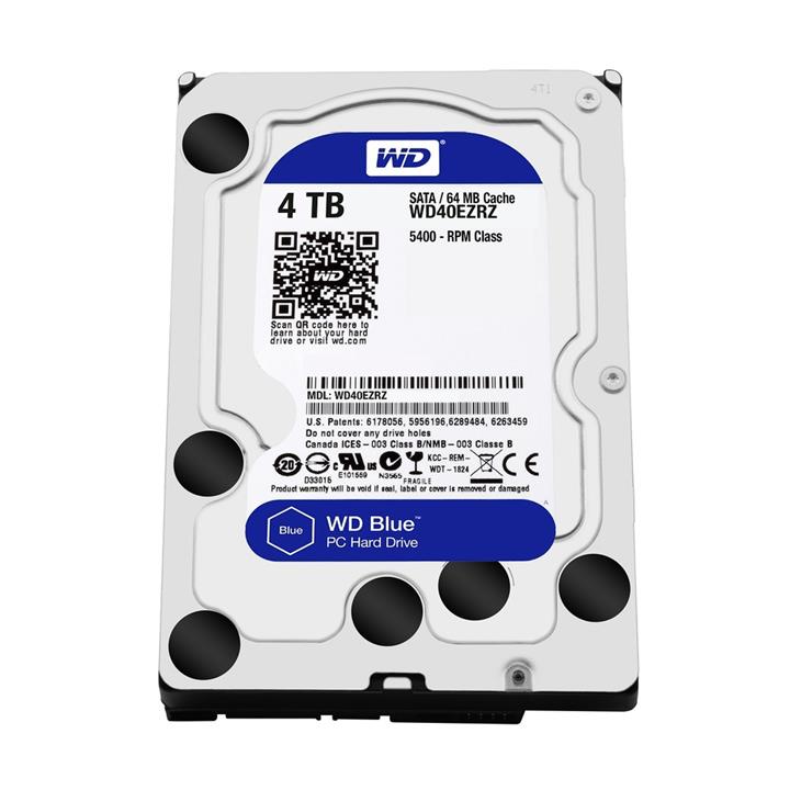 هارددیسک اینترنال وسترن دیجیتال سری آبی مدل WD40EZRZ ظرفیت 4 ترابایت Western Digital Blue WD40EZRZ Internal Hard Drive - 4TB